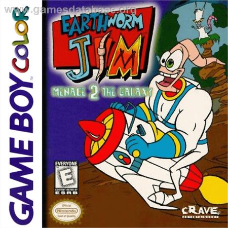 Cover Earthworm Jim - Menace 2 the Galaxy for Game Boy Color